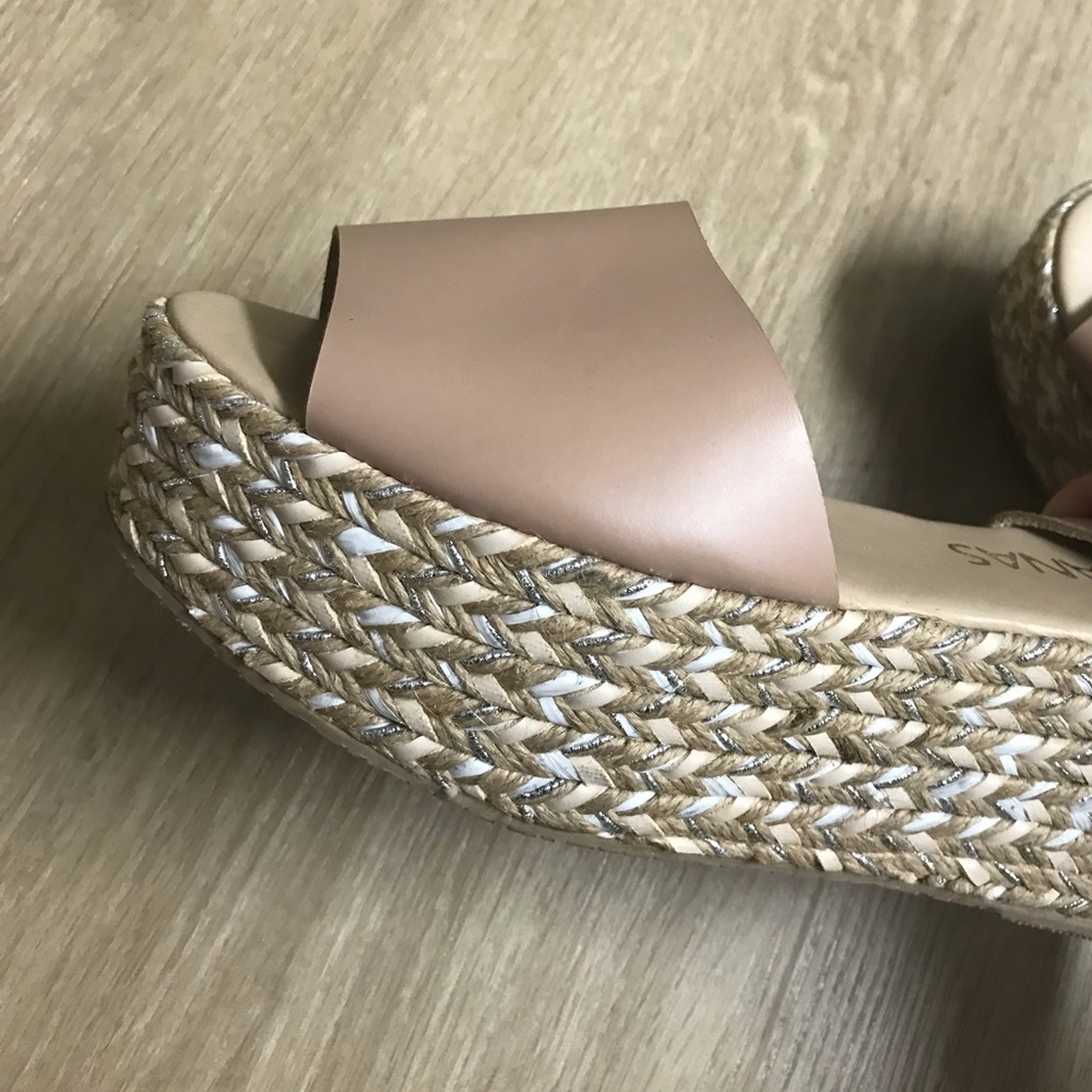 Open toe espadrilles